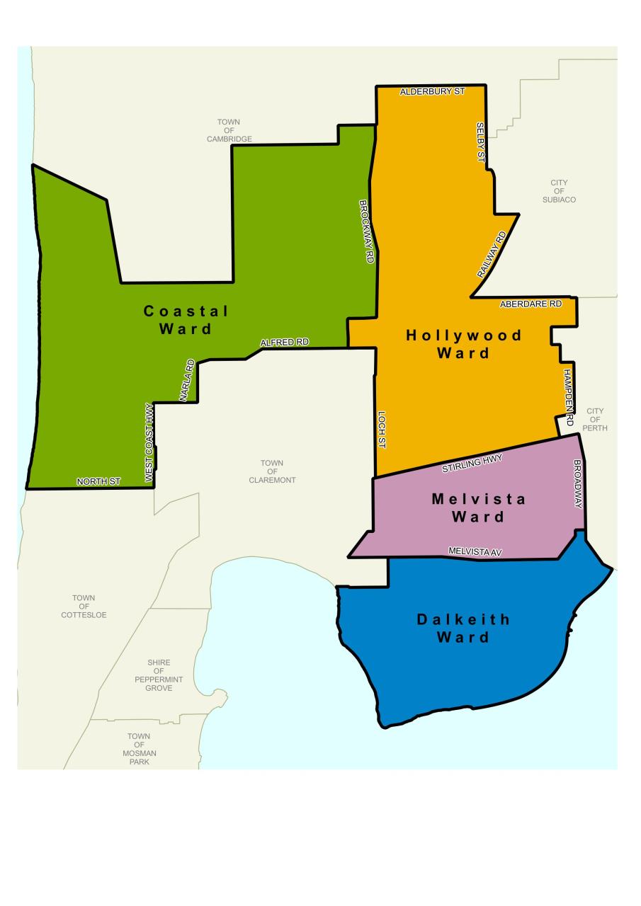 Ward Map 2023