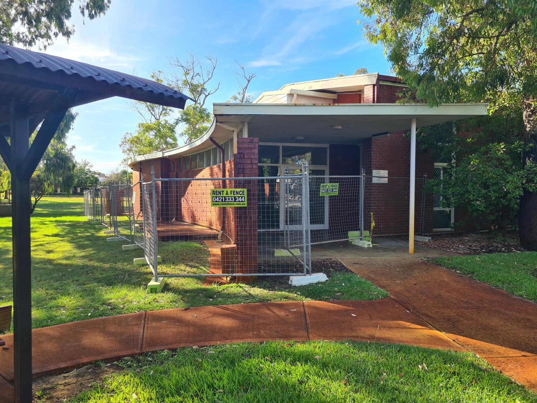 Demolition of Hackett Hall