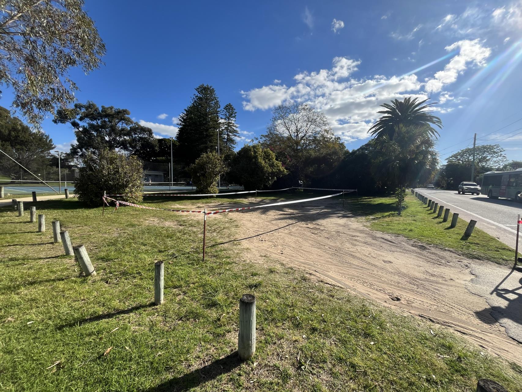 Temporary closure of northern overflow car park at College Park