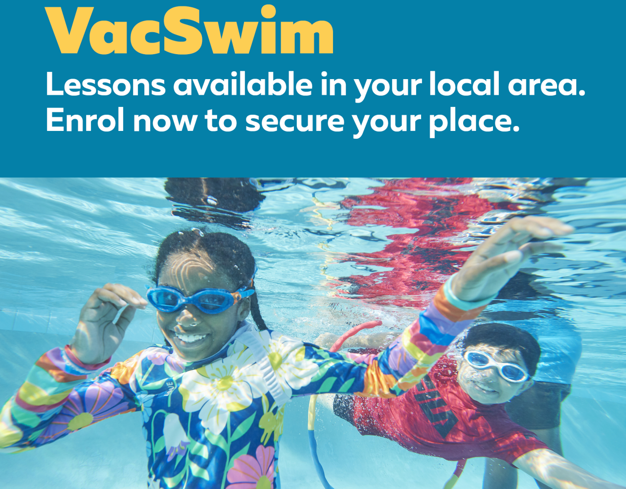 VacSwim 2025–26: Learn to swim these holidays!