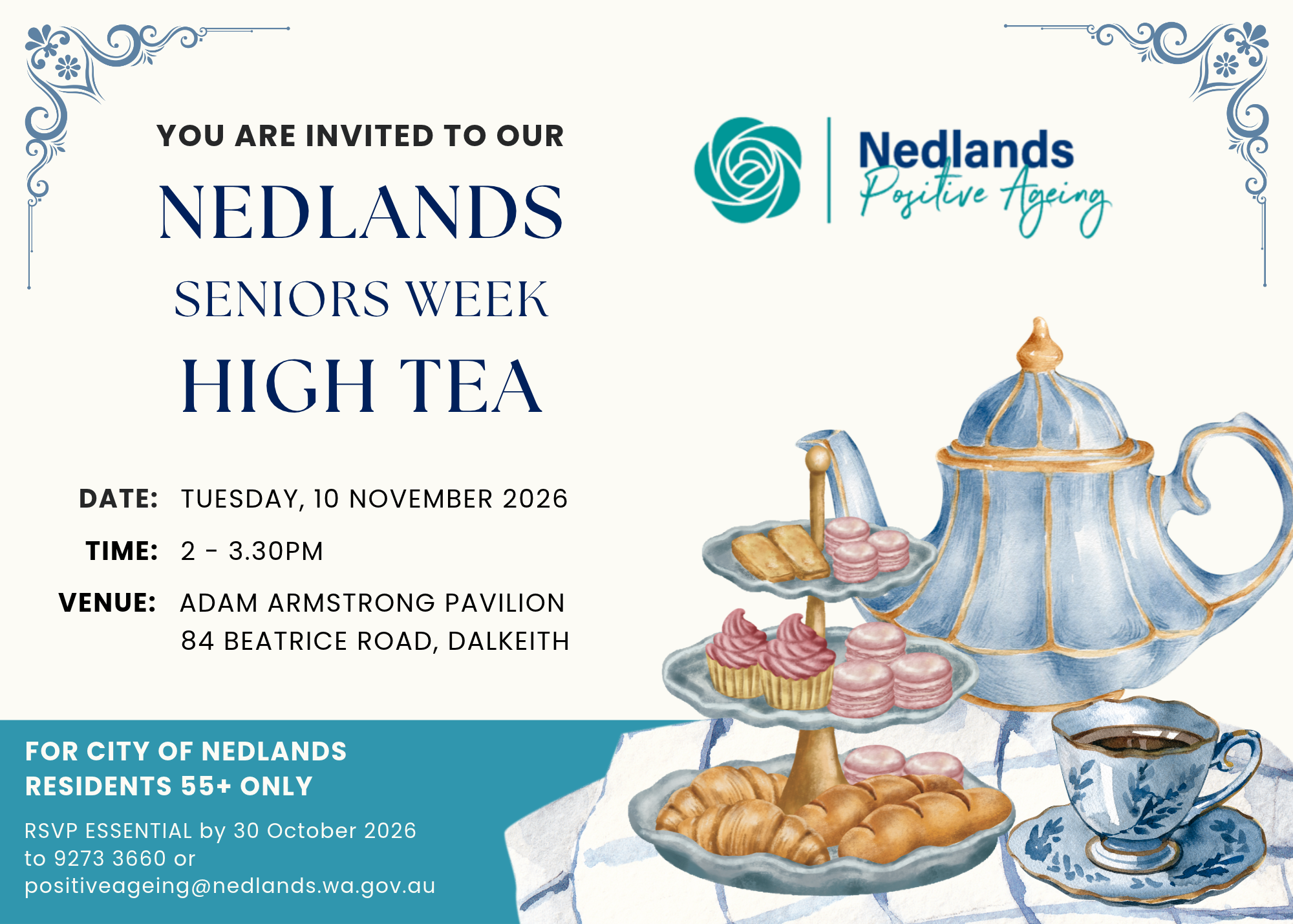 Nedlands Seniors Week High Tea