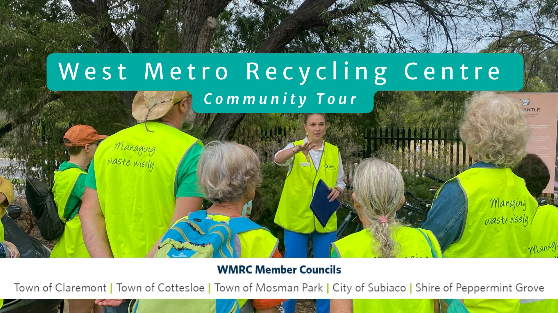 West Metro Recycling Centre Community Tour
