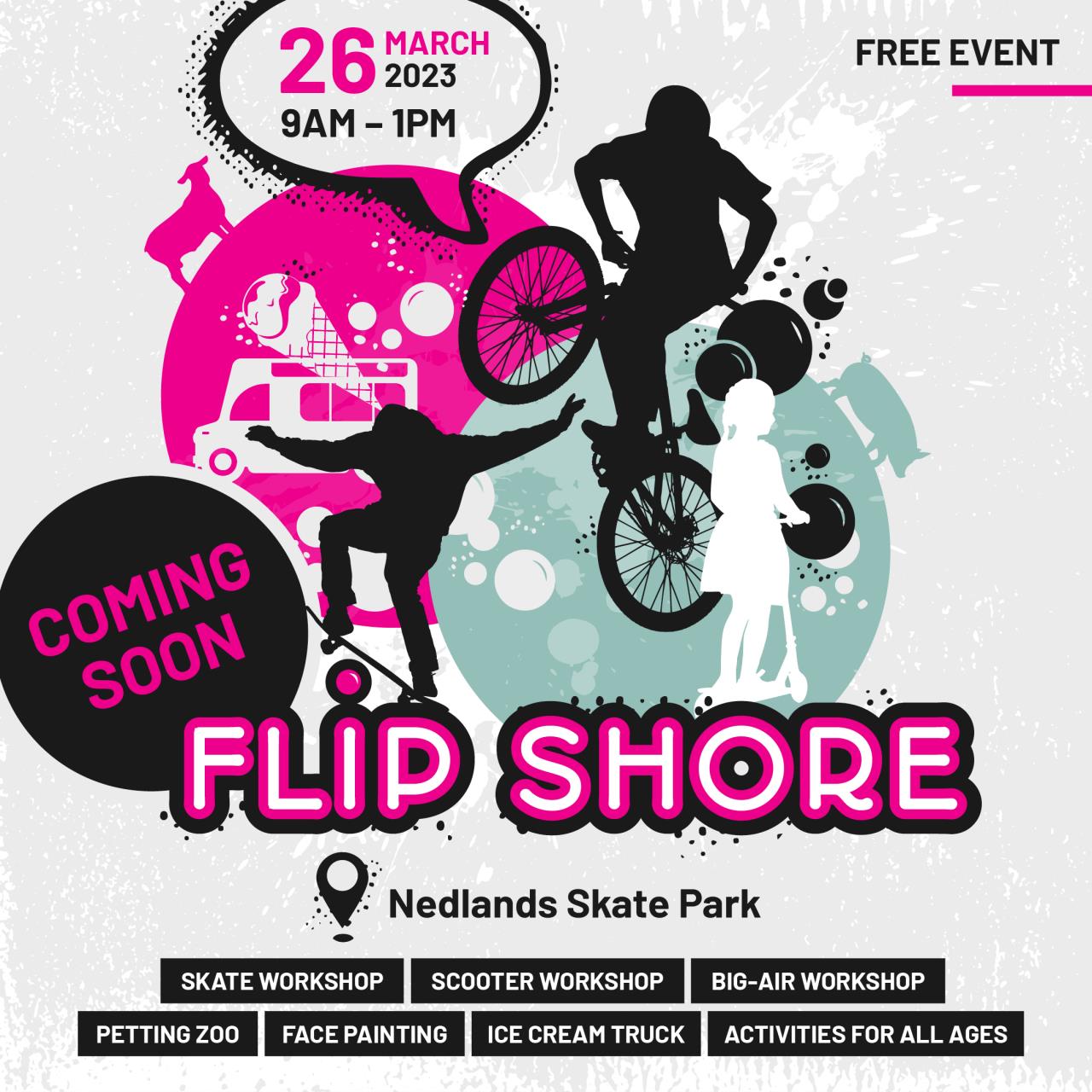 Flip-Shore! Nedlands skateboard, scooter and BMX coaching sessions