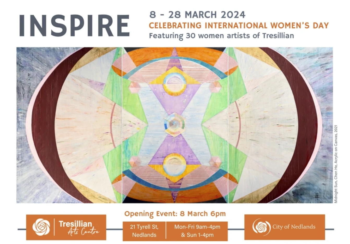 Tresillian Arts Centre Inspire Exhibition - Celebrating International