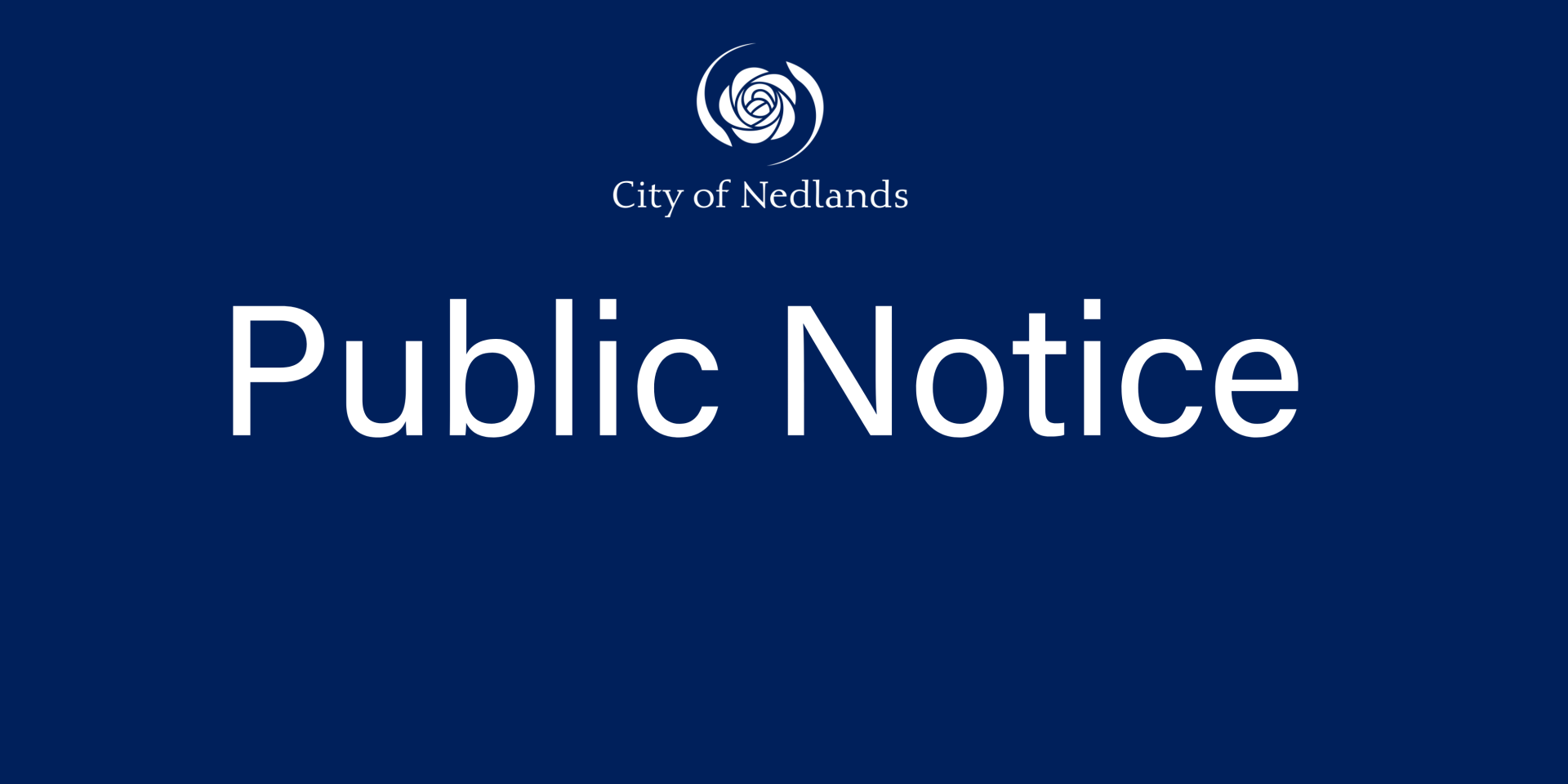 Closure notice: Thursday 26 January 2022