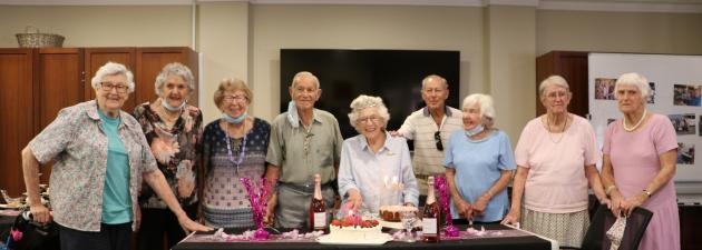 Nedlands Community Care celebrates Marion's 100th birthday