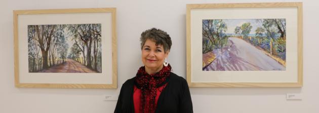 Stephanie follows her heart to a solo exhibition