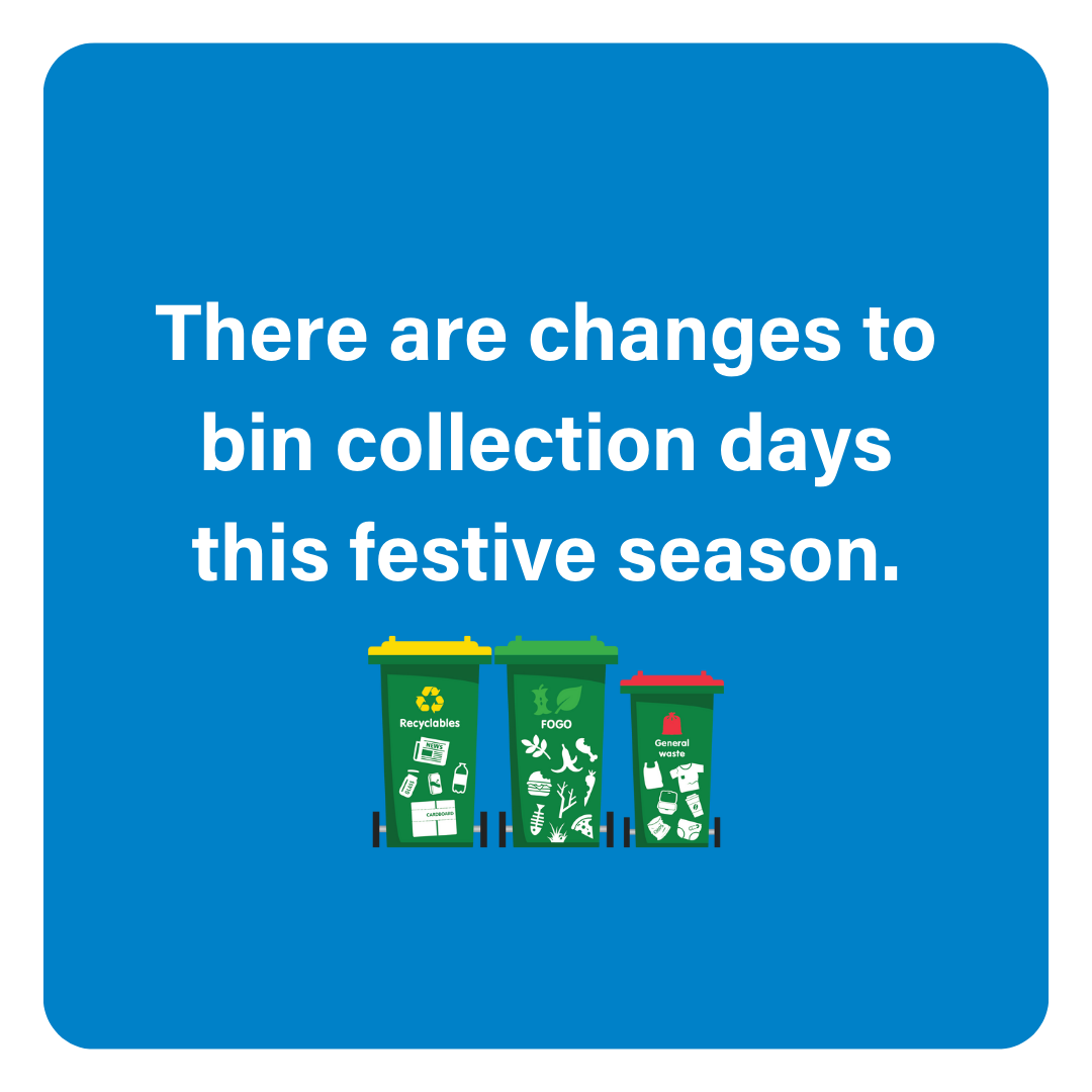 Changes to Bin Collections this Festive Season