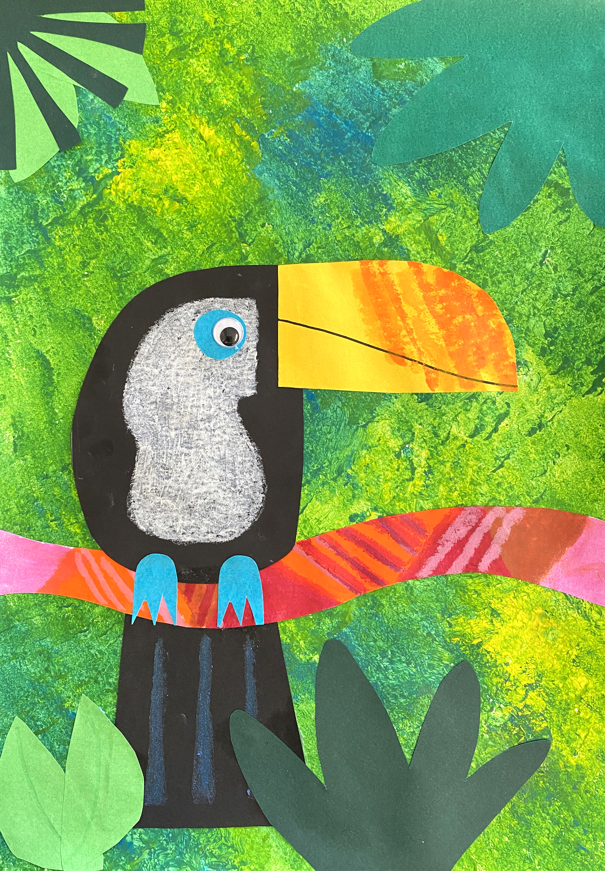 Toucan Collage Workshop (4-6yrs)
